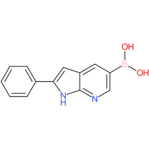 2-phenyl-1h-pyrrolo[2,3-b]pyridine-5-boronic acid