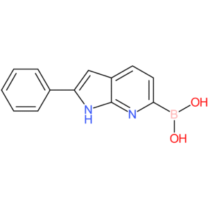 2-phenyl-1h-pyrrolo[2,3-b]pyridine-6-boronic acid