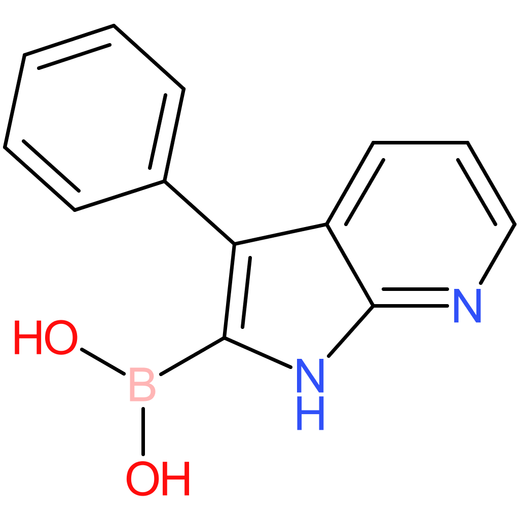 3-phenyl-1h-pyrrolo[2,3-b]pyridine-2-boronic acid