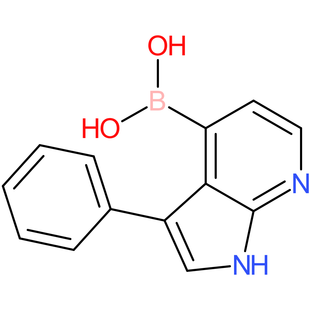 3-phenyl-1h-pyrrolo[2,3-b]pyridine-4-boronic acid