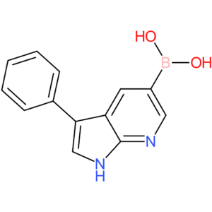3-phenyl-1h-pyrrolo[2,3-b]pyridine-5-boronic acid