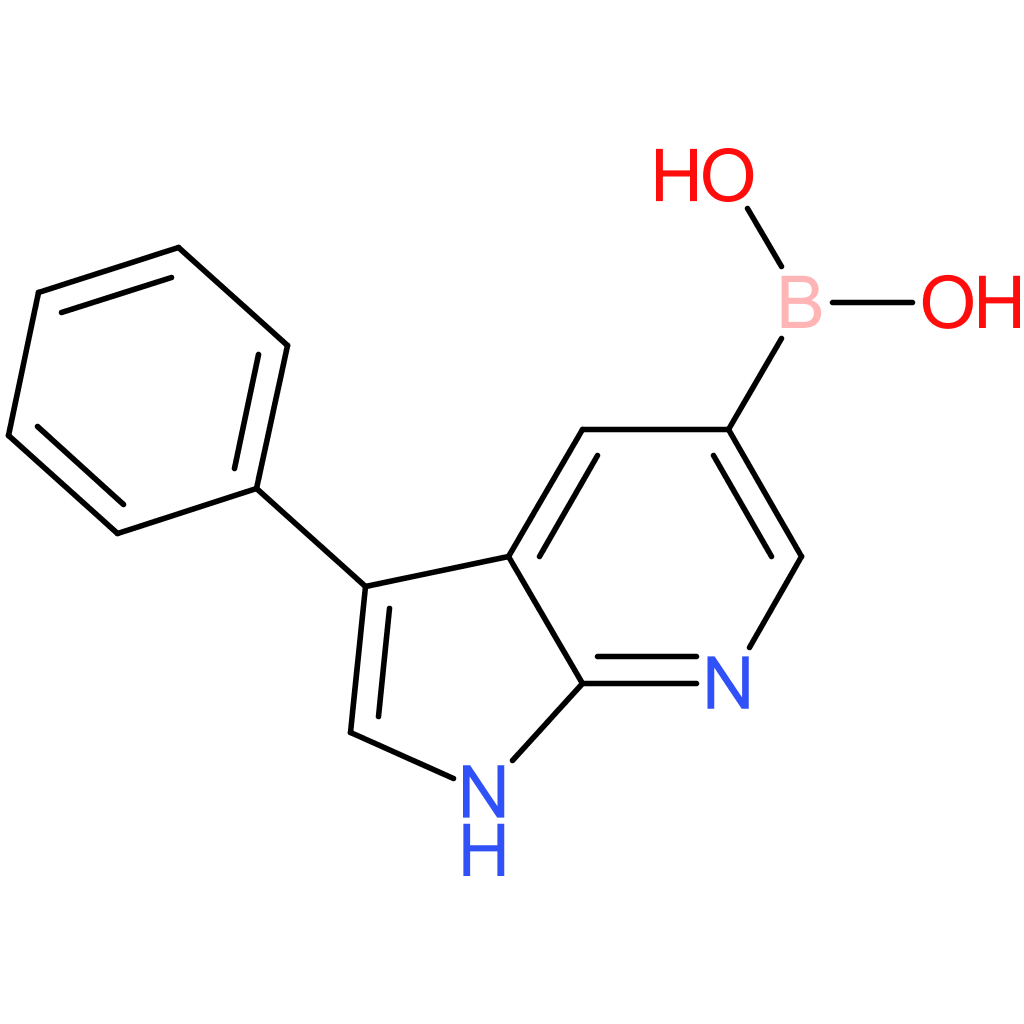 3-phenyl-1h-pyrrolo[2,3-b]pyridine-5-boronic acid