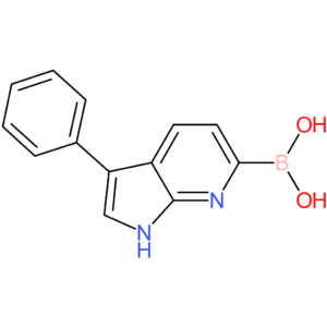 3-phenyl-1h-pyrrolo[2,3-b]pyridine-6-boronic acid