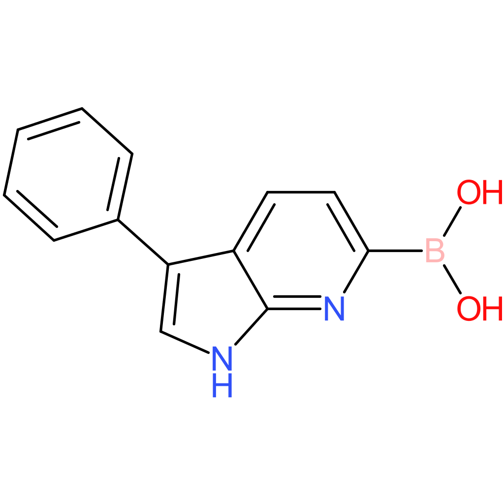 3-phenyl-1h-pyrrolo[2,3-b]pyridine-6-boronic acid