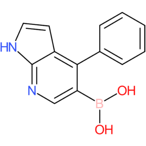 4-phenyl-1h-pyrrolo[2,3-b]pyridine-5-boronic acid