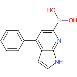 4-phenyl-1h-pyrrolo[2,3-b]pyridine-6-boronic acid