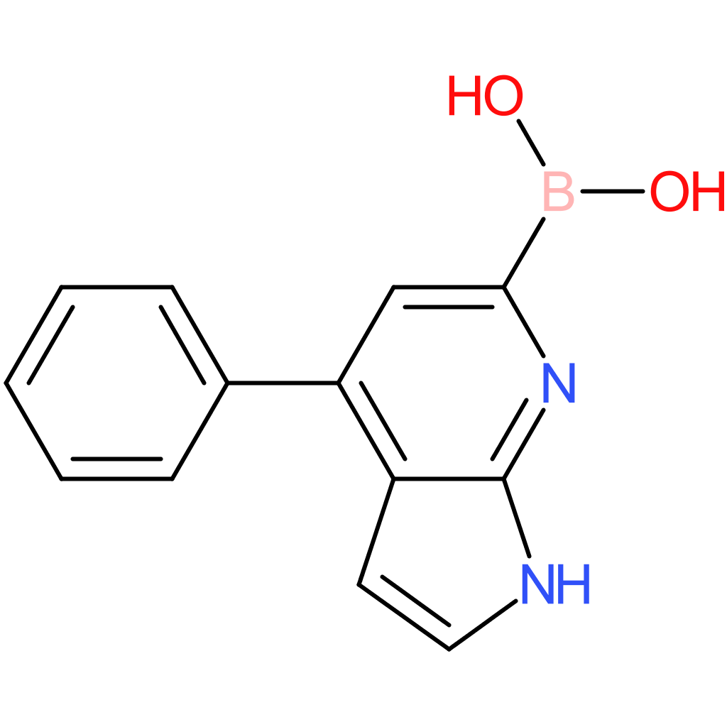 4-phenyl-1h-pyrrolo[2,3-b]pyridine-6-boronic acid