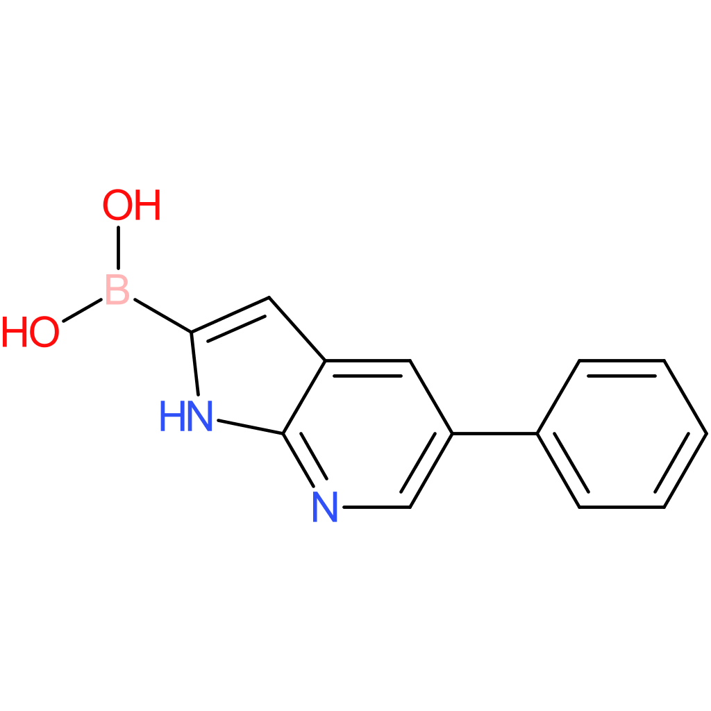 5-phenyl-1h-pyrrolo[2,3-b]pyridine-2-boronic acid