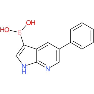 5-phenyl-1h-pyrrolo[2,3-b]pyridine-3-boronic acid