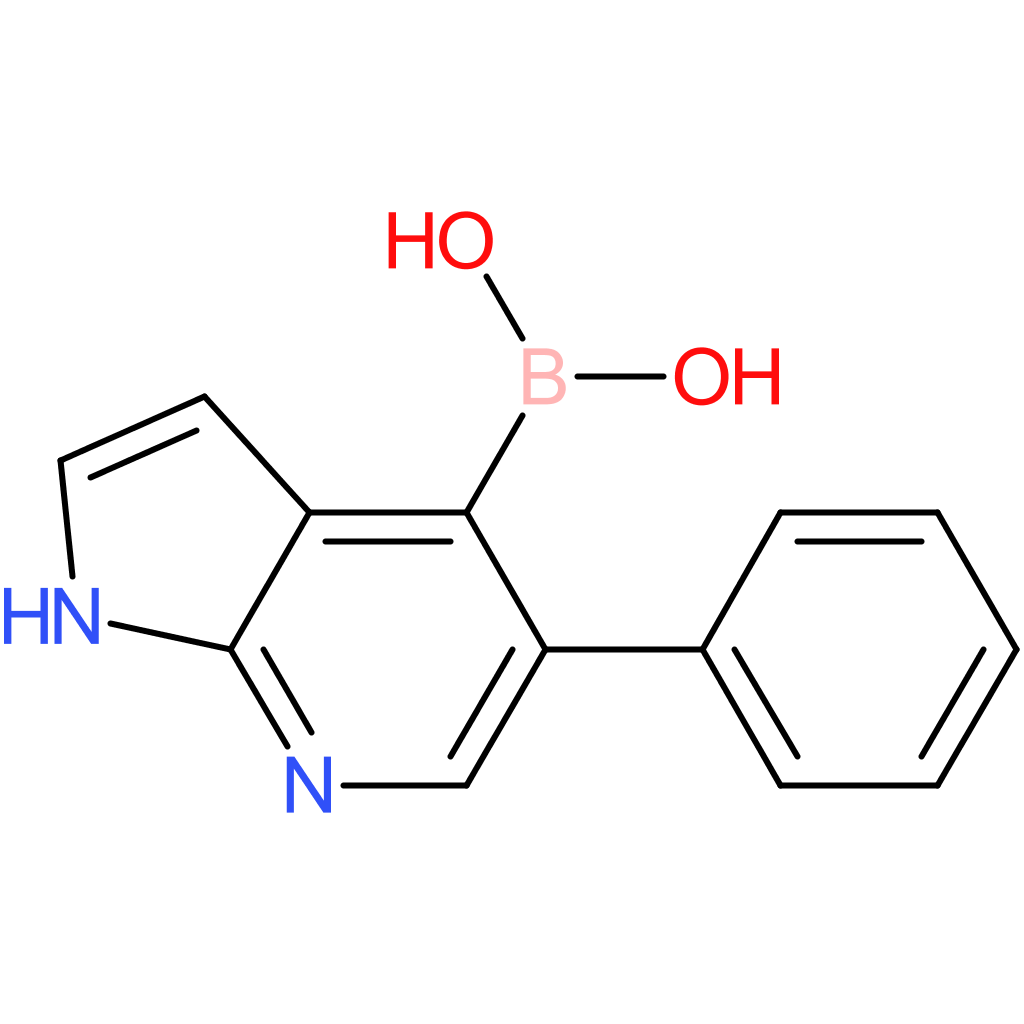 5-phenyl-1h-pyrrolo[2,3-b]pyridine-4-boronic acid