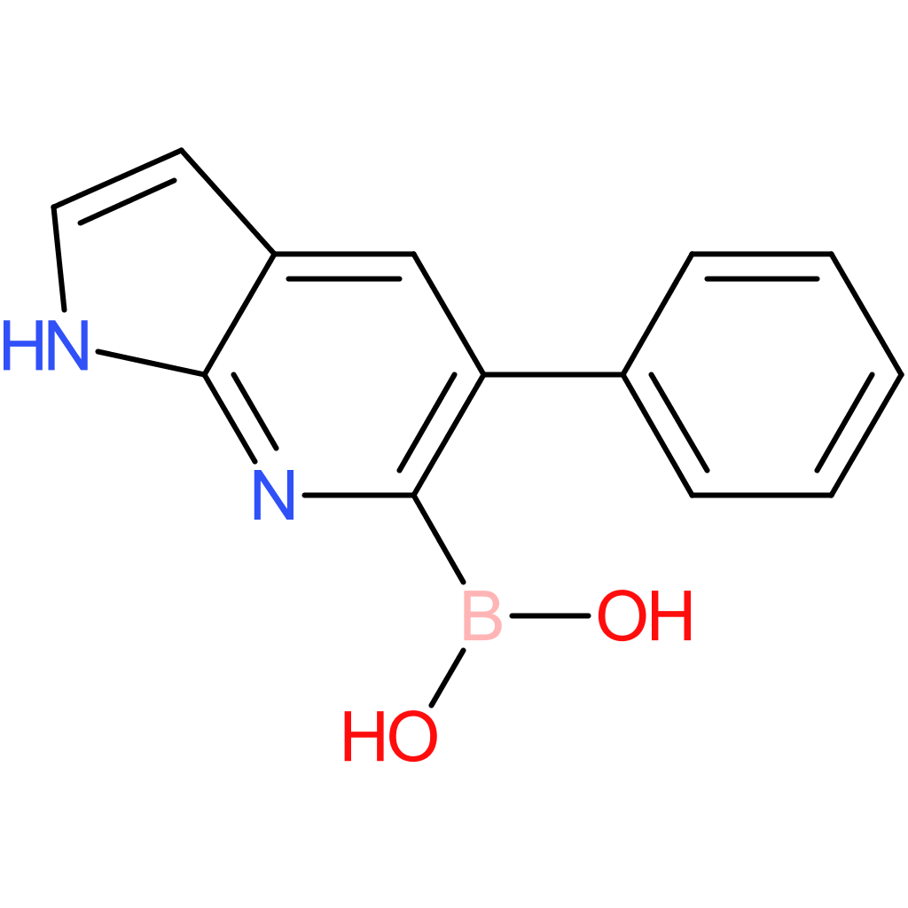 5-phenyl-1h-pyrrolo[2,3-b]pyridine-6-boronic acid
