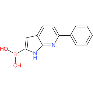 6-phenyl-1h-pyrrolo[2,3-b]pyridine-2-boronic acid