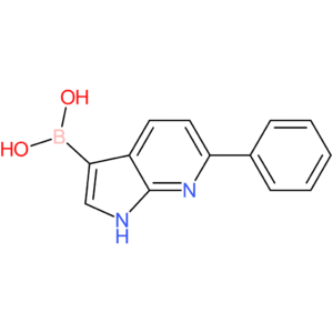 6-phenyl-1h-pyrrolo[2,3-b]pyridine-3-boronic acid