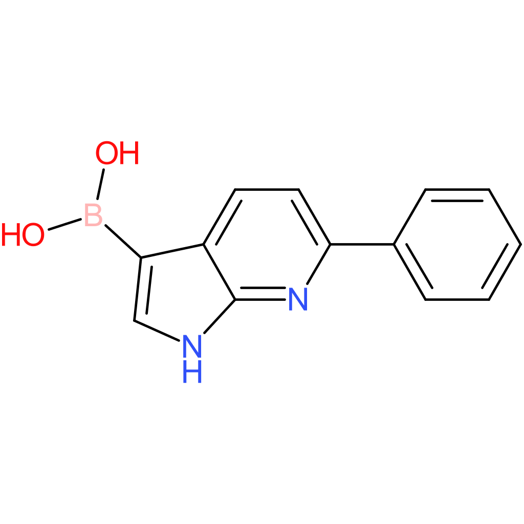 6-phenyl-1h-pyrrolo[2,3-b]pyridine-3-boronic acid