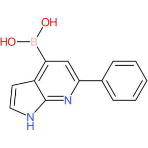 6-phenyl-1h-pyrrolo[2,3-b]pyridine-4-boronic acid