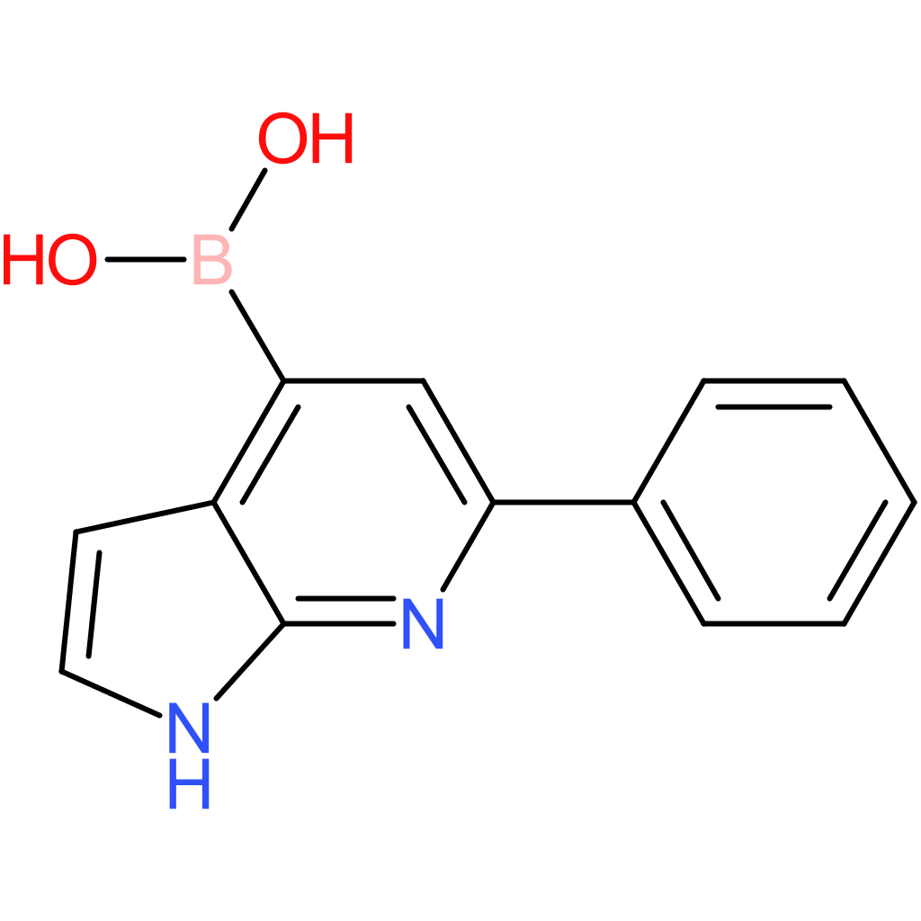 6-phenyl-1h-pyrrolo[2,3-b]pyridine-4-boronic acid