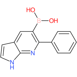 6-phenyl-1h-pyrrolo[2,3-b]pyridine-5-boronic acid