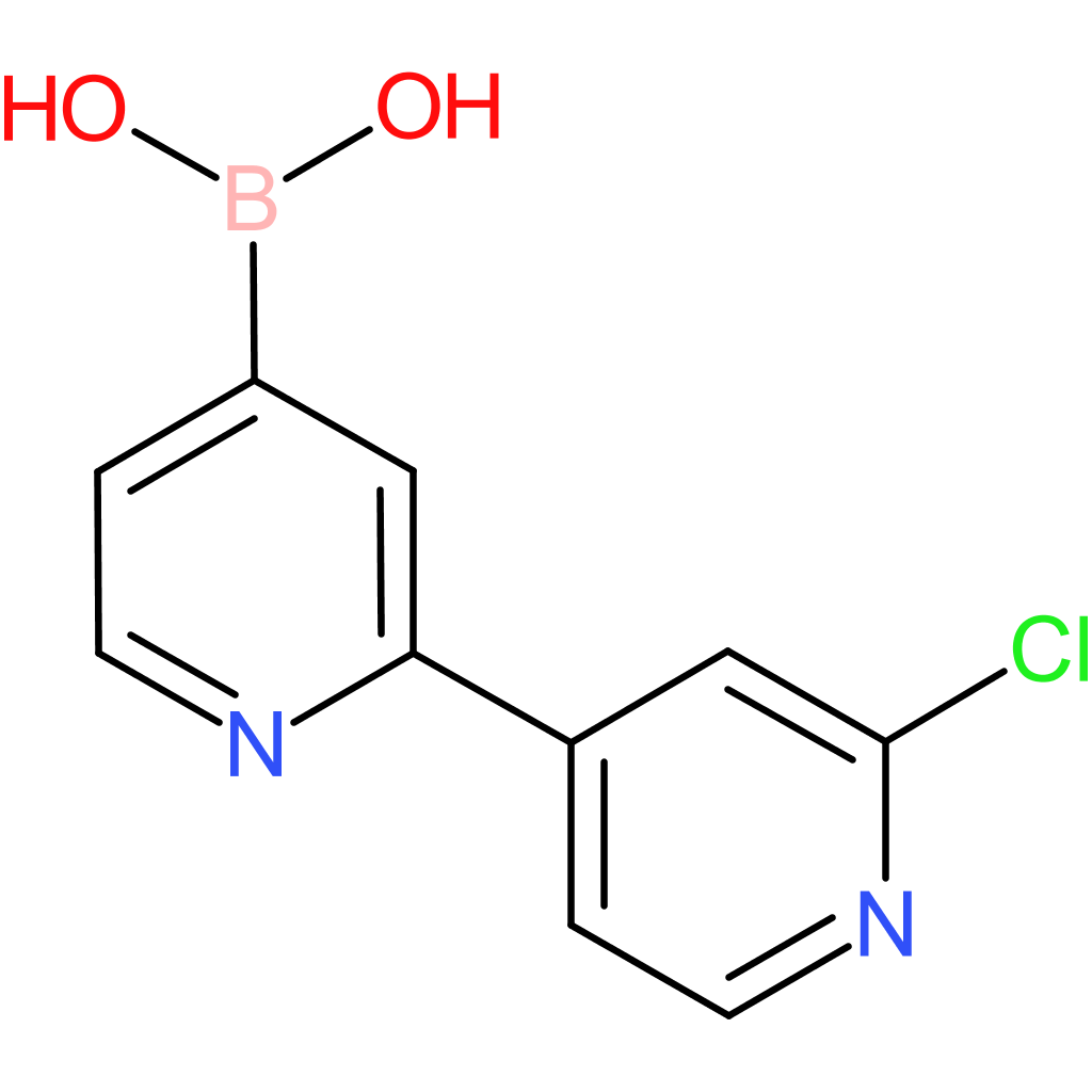 b-(2′-chloro[2,4′-bipyridin]-4-yl)-boronic acid
