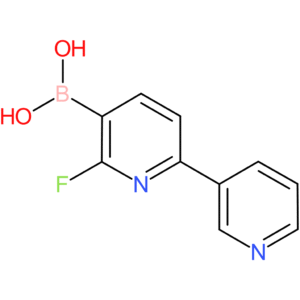 6-fluoro-2,3′-bipyridin-5-ylboronic acid