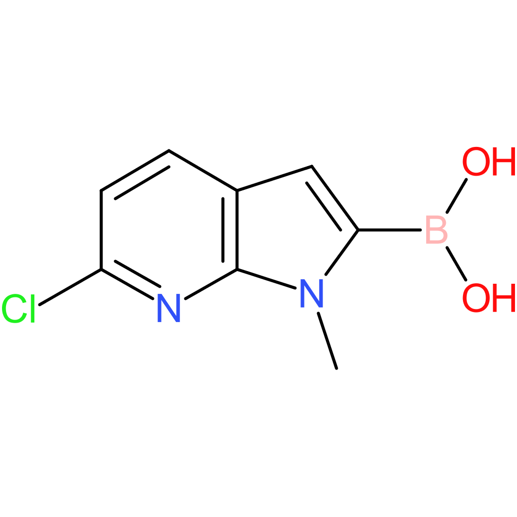 (6-chloro-1-methyl-1h-pyrrolo[2,3-b]pyridin-2-yl)boronic acid