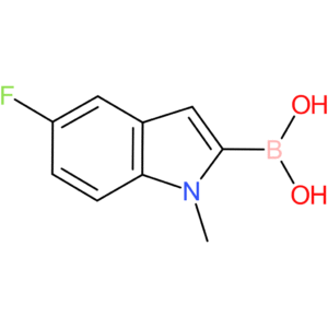 (5-fluoro-1-methyl-1h-indol-2-yl)boronic acid