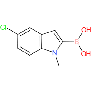 (5-chloro-1-methyl-1h-indol-2-yl)boronic acid