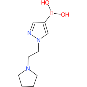 1-(2-(pyrrolidin-1-yl)ethyl)-1h-pyrazol-4-ylboronic acid