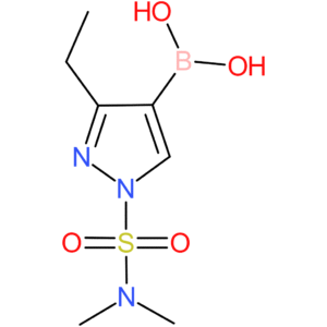 1-(n,n-dimethylsulfamoyl)-3-ethyl-1h-pyrazol-4-ylboronic acid
