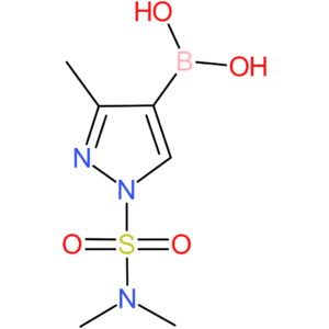 1-(n,n-dimethylsulfamoyl)-3-methyl-1h-pyrazol-4-ylboronic acid