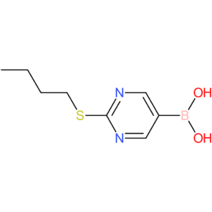 2-butylthiopyrimidine-5-boronic acid
