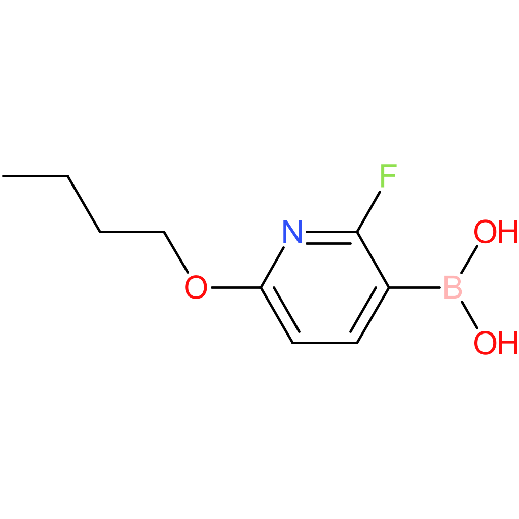 6-butoxy-2-fluoropyridine-3-boronic acid