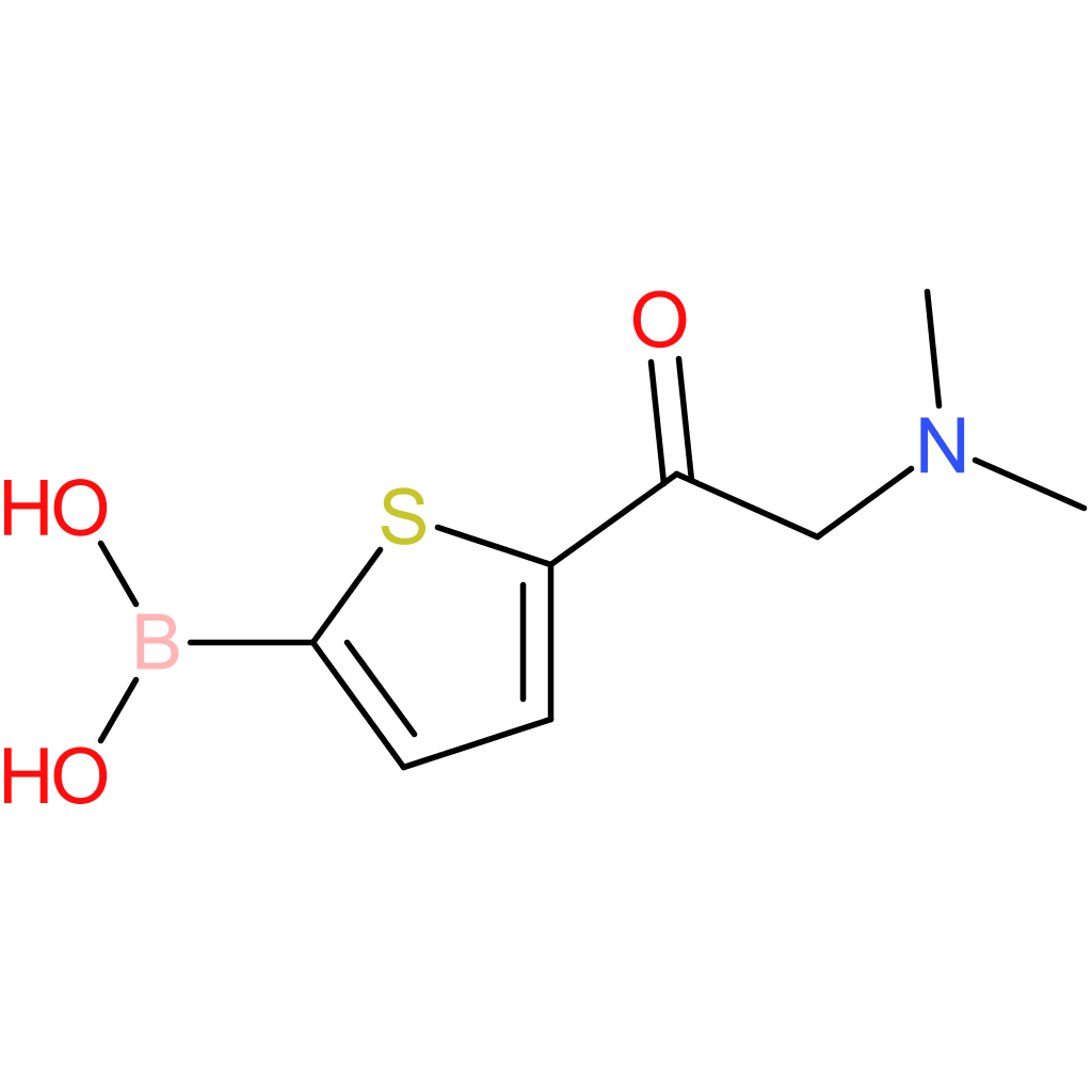 5-(2-(dimethylamino)acetyl)thiophen-2-ylboronic acid