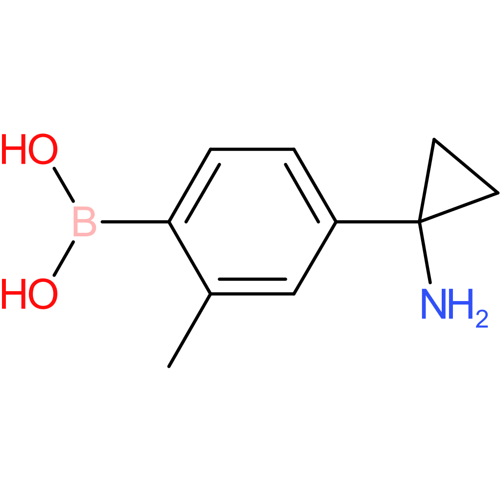 [4-(1-aminocyclopropyl)-2-methylphenyl]boronic acid