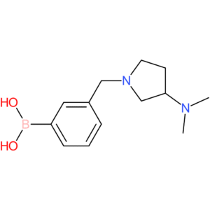(3-([3-(dimethylamino)pyrrolidin-1-yl]methyl)phenyl)boronic acid