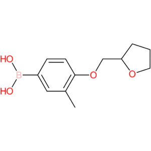 [3-methyl-4-(oxolan-2-ylmethoxy)phenyl]boronic acid