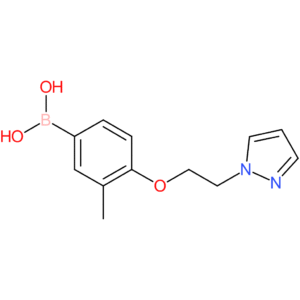 (3-methyl-4-[2-(1h-pyrazol-1-yl)ethoxy]phenyl)boronic acid