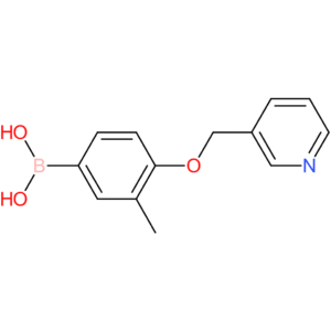 [3-methyl-4-(pyridin-3-ylmethoxy)phenyl]boronic acid