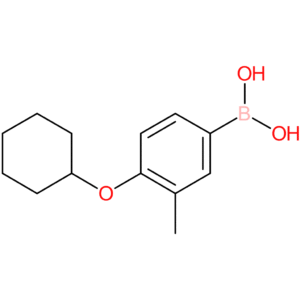 [4-(cyclohexyloxy)-3-methylphenyl]boronic acid
