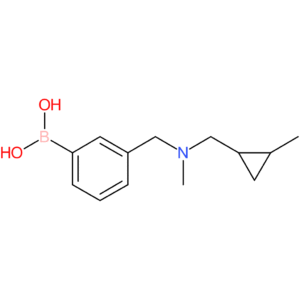 [3-((methyl[(2-methylcyclopropyl)methyl]amino)methyl)phenyl]boronic acid