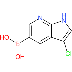 (3-chloro-1h-pyrrolo[2,3-b]pyridin-5-yl)boronic acid