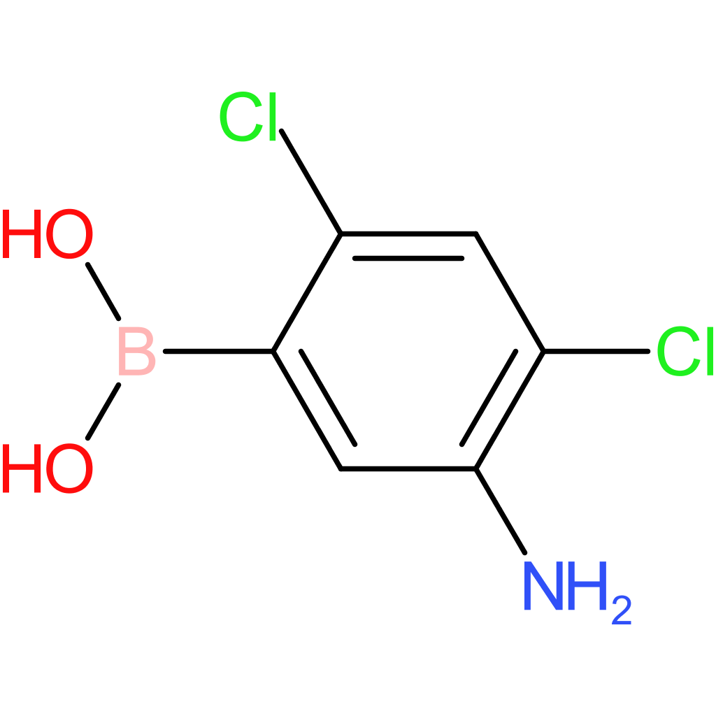 (5-amino-2,4-dichlorophenyl)boronic acid