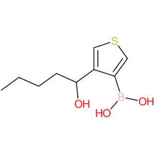 4-(1-hydroxypentyl)thiophen-3-boronic acid
