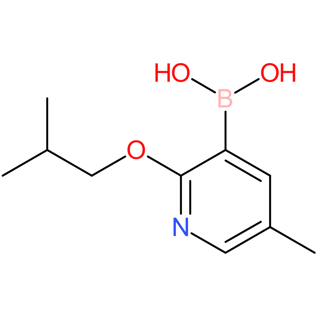 2-isobutoxy-5-methylpyridine-3-boronic acid
