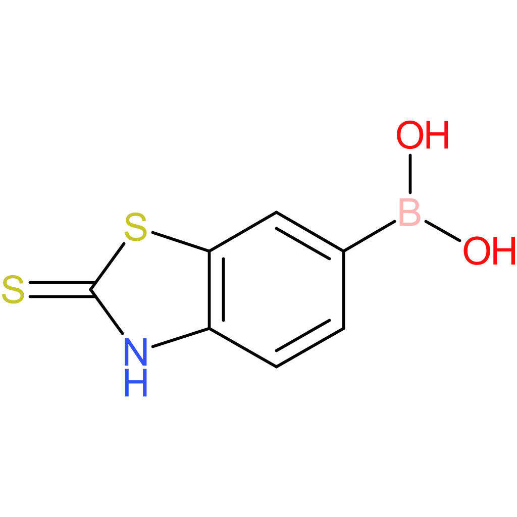 (2-sulfanylidene-2,3-dihydro-1,3-benzothiazol-6-yl)boronic acid