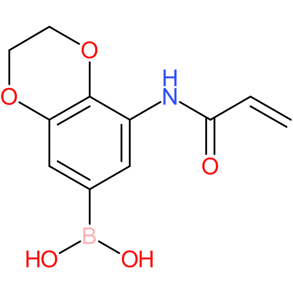 boronic acid, [2,3-dihydro-8-[(1-oxo-2-propenyl)amino]-1,4-benzodioxin-6-yl]-