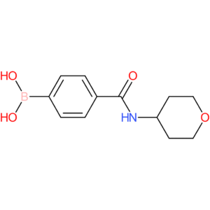 (4-((tetrahydro-2h-pyran-4-yl)carbamoyl)phenyl)boronic acid