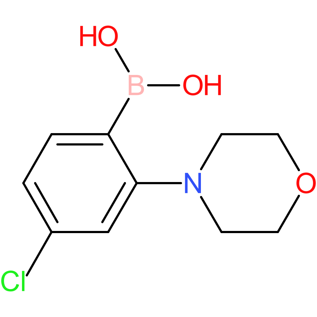 4-chloro-2-morpholinophenylboronic acid