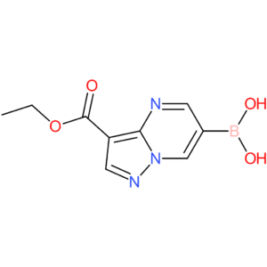 3-(ethoxycarbonyl)pyrazolo[1,5-a]pyrimidin-6-yl-6-boronic acid