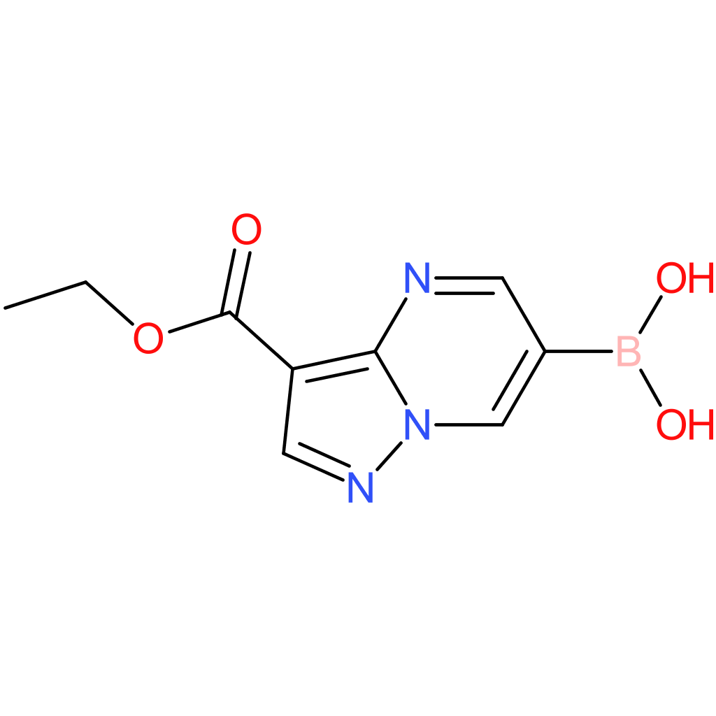 3-(ethoxycarbonyl)pyrazolo[1,5-a]pyrimidin-6-yl-6-boronic acid