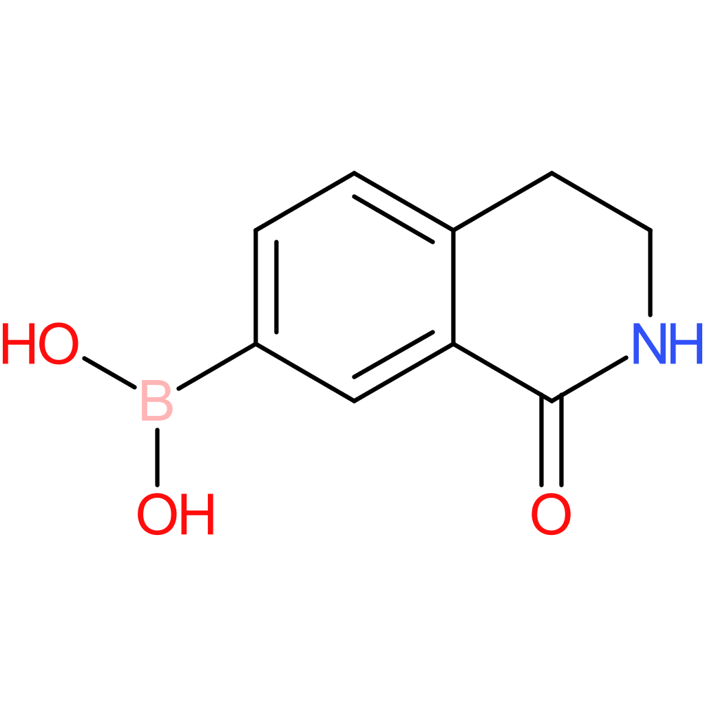 1,2,3,4-tetrahydro-1-oxoisoquinolin-7-yl-7-boronic acid